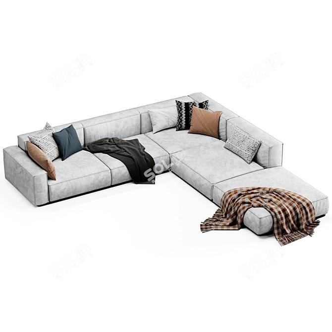 Modern Arflex Sofa | 2015 Design 3D model image 1