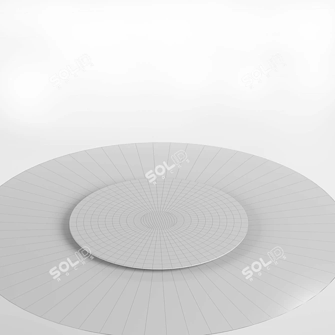 Elegant "Apriori T" Dining Table 3D model image 2