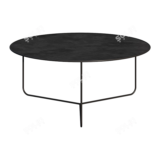 Sleek SIYAH Coffee Table 3D model image 1