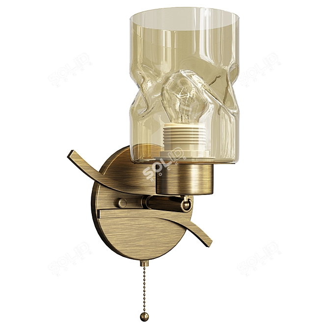 Elegant Citilux Merida Wall Sconce 3D model image 1