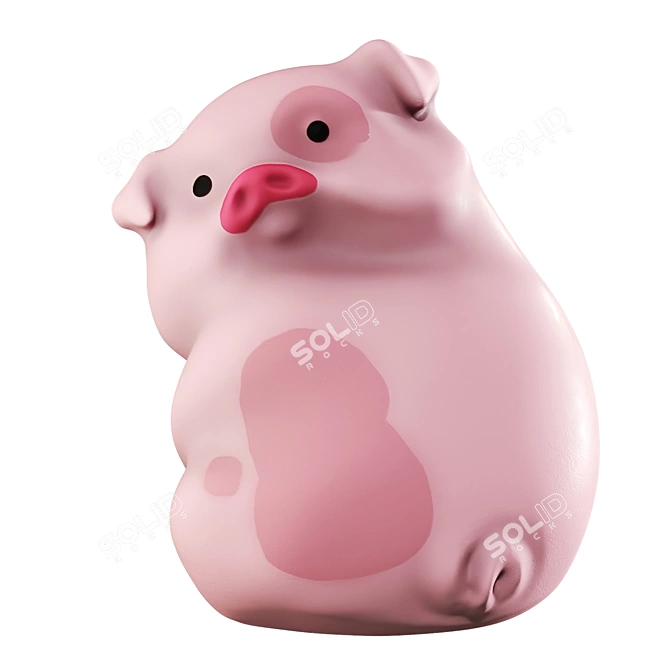 Piglet Waddles Gravity Falls 3D model image 1