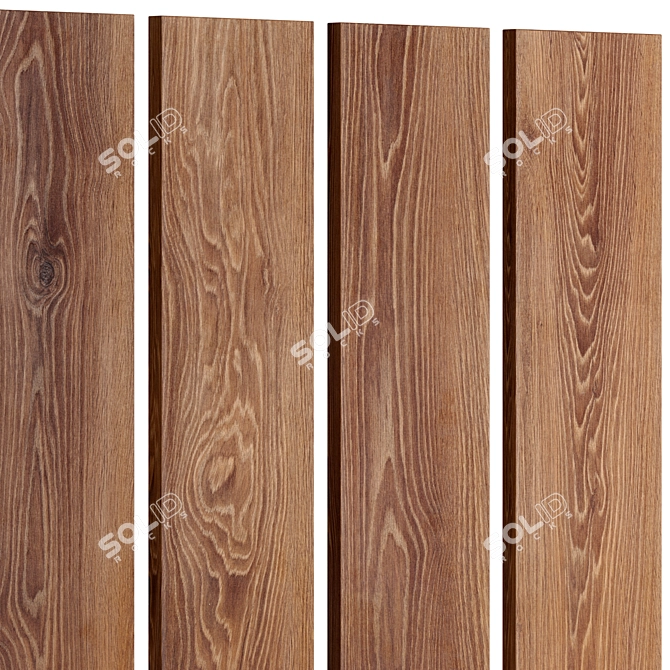 Wood 21: Rustic Elegance for Any Space 3D model image 2