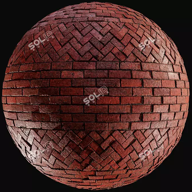 Realistic Brick PBR Pack Vol.3: High-Quality Materials 3D model image 3