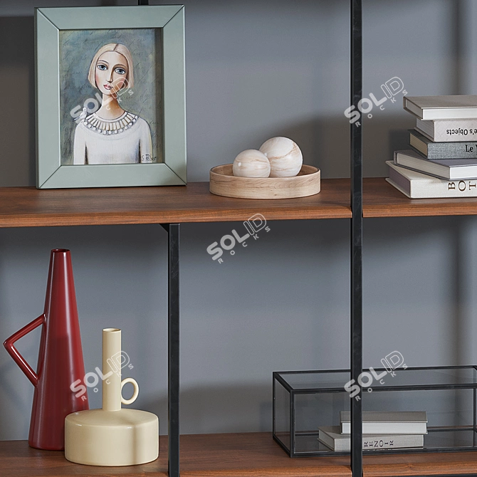 Jacobson Contemporary Bookcase AM.PM 3D model image 3