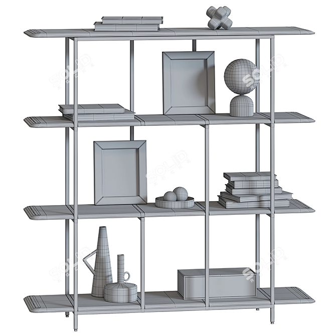 Jacobson Contemporary Bookcase AM.PM 3D model image 4