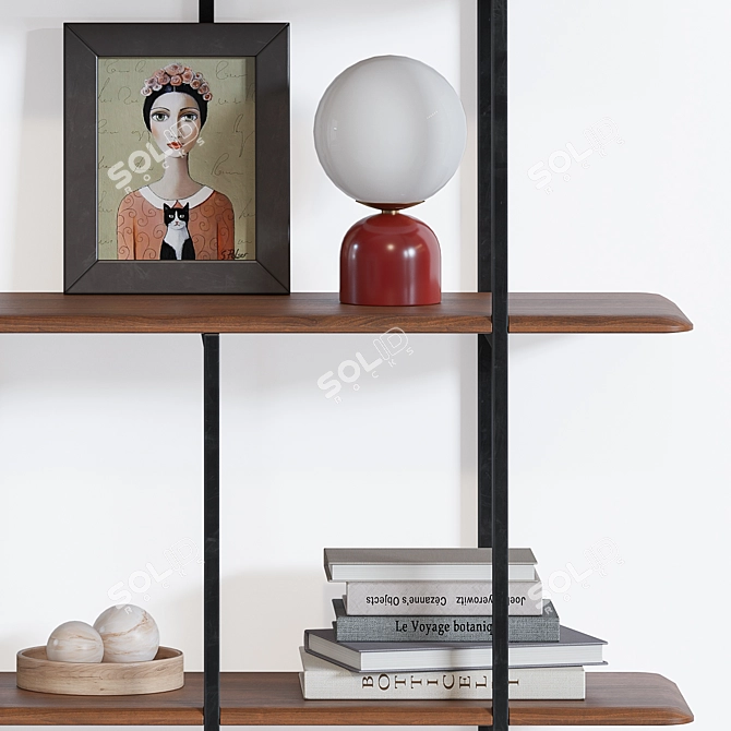 Jacobson Contemporary Bookcase AM.PM 3D model image 6