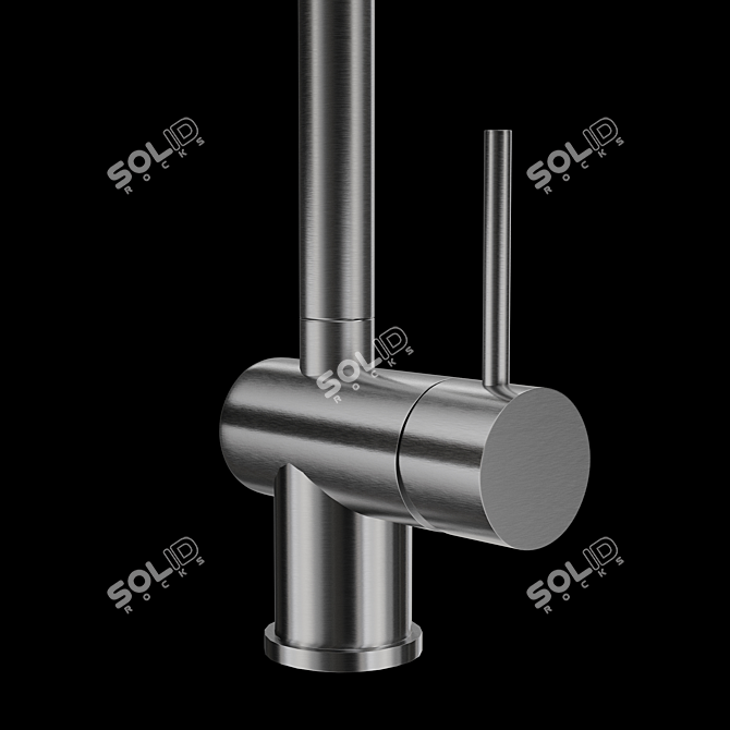 Gessi OXYGENE Kitchen Faucet 3D model image 2