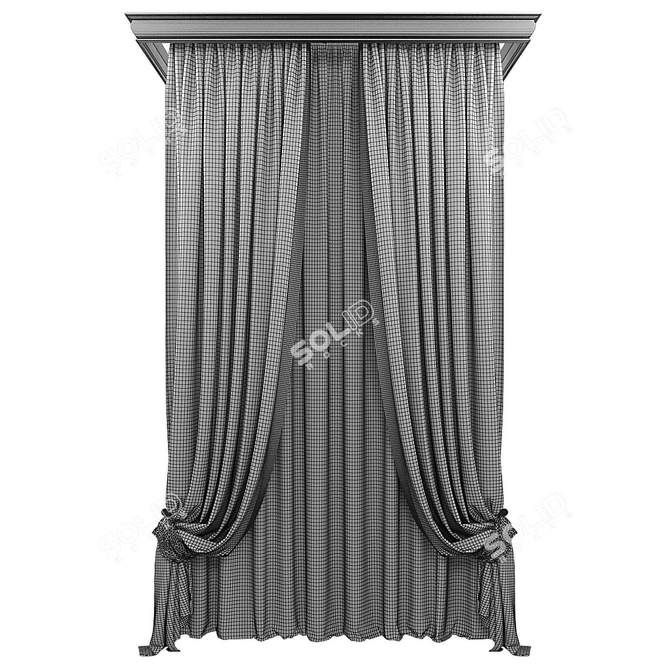 Poly/Vert Curtain Set 3D model image 2