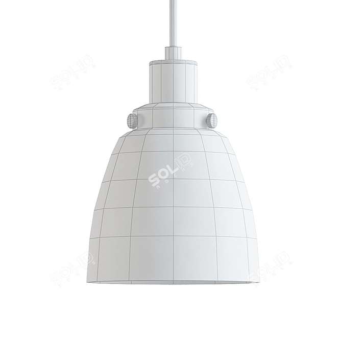 Elegant Latissa Pendant Light 3D model image 2