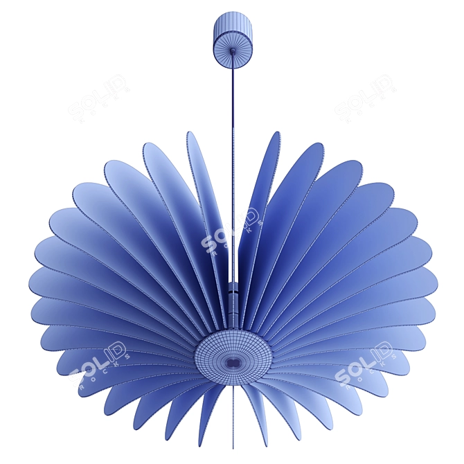 BLUME M: Modern Pendant Light by PURALUCE 3D model image 3