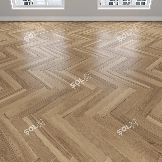 Title: Oak Parquet Collection 3D model image 3