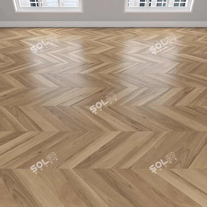 Title: Oak Parquet Collection 3D model image 4