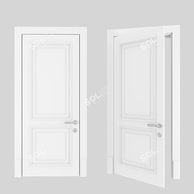 Elegant Doors for Every Home 3D model image 2