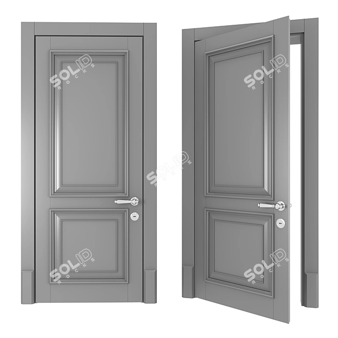 Elegant Doors for Every Home 3D model image 9