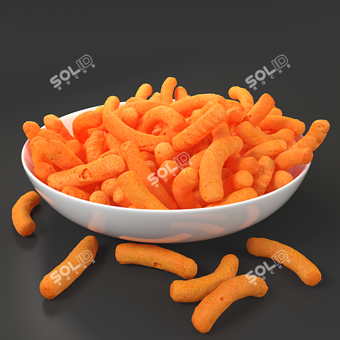 Delicious Junk Food Party Bundle 3D model image 1
