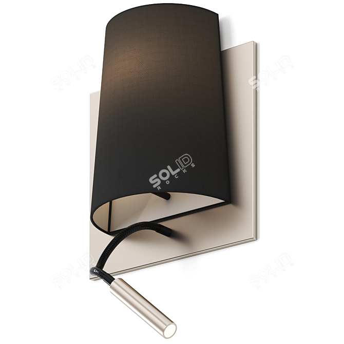 Alma Light Hotel Reading Wall Lamp 3D model image 1