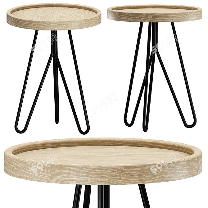 INSPIRA Artfabric Coffee Table 3D model image 1