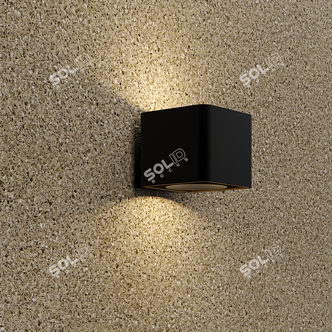 Elegant PBR Terrazzo Marble 3D model image 2