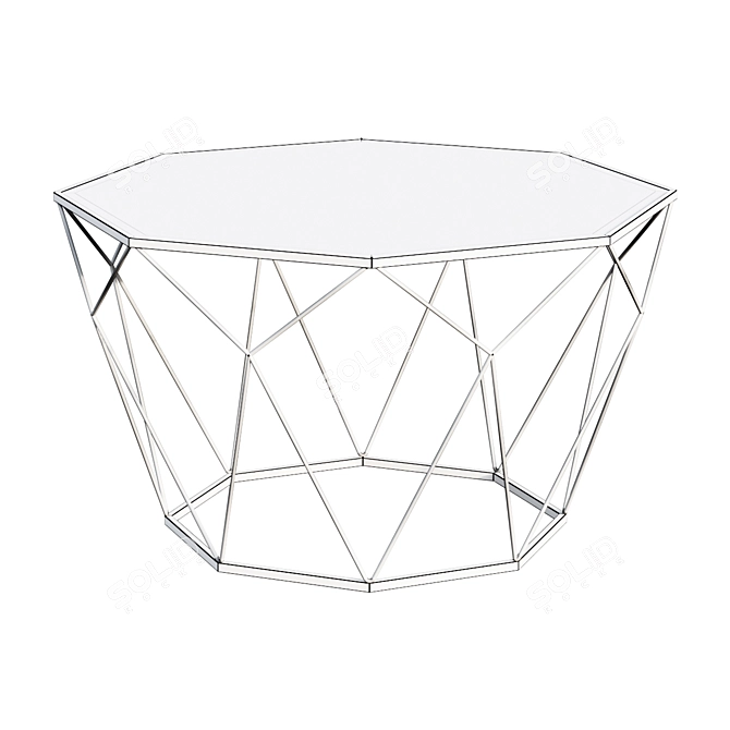 BLOSSOM Coffee Table: Elegant and Compact 3D model image 2