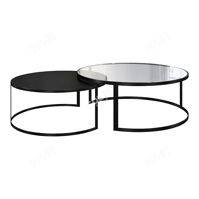 ECLIPSE: Stylish Coffee Table 3D model image 1