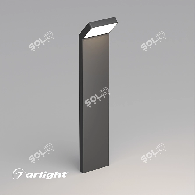 Outdoor LED Luminaire for Landscape and Architectural Lighting 3D model image 1