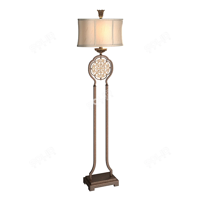 Feiss Marcella Floor Lamp 3D model image 1