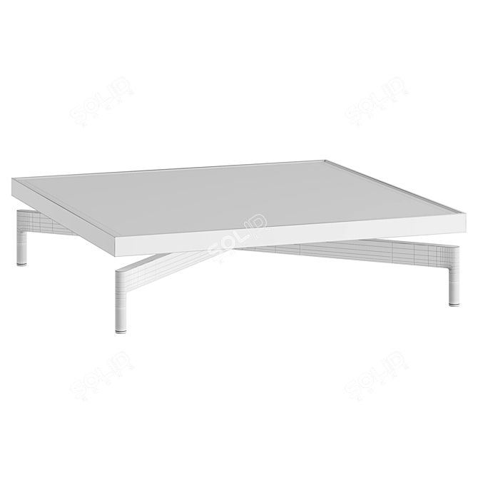 Gandiablasco Onde | Versatile Outdoor/Indoor Table 3D model image 6