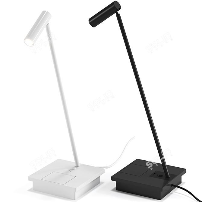 Modern LED Table Lamp by Leds C4 3D model image 1