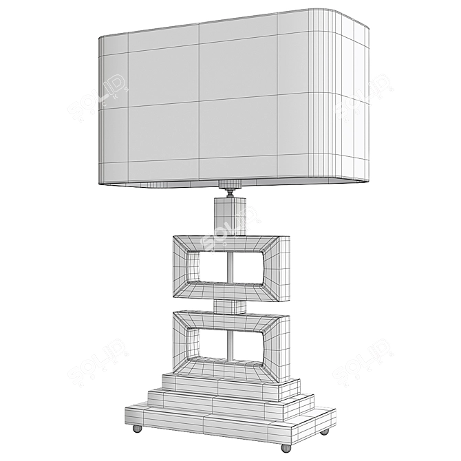 Elegant Eichholtz Umbria Table Lamp 3D model image 2