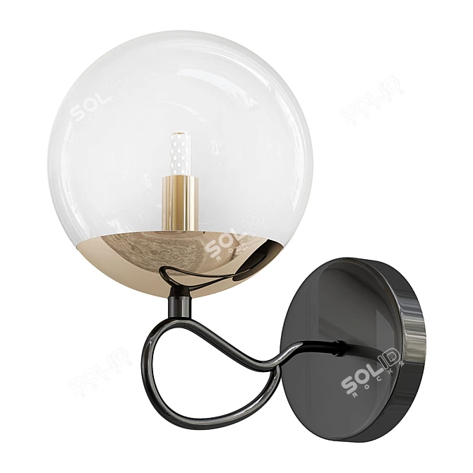 Divinare Medison Pendant Light 3D model image 1