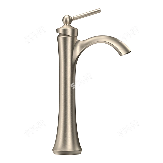 Wynford High Arc Bathroom Faucet 3D model image 3