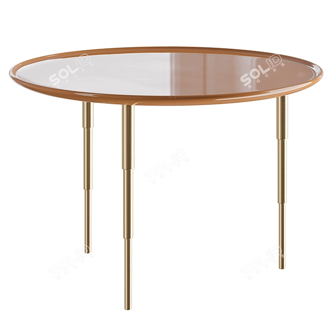 Heron | Elegant Side Table 3D model image 5