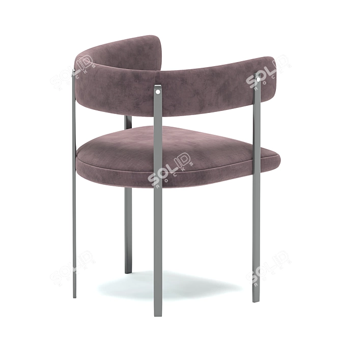 Elegant T Chair: A Masterpiece 3D model image 2