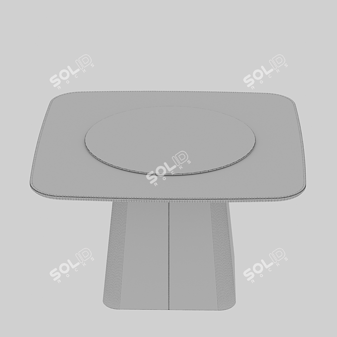 Frandiss Designer Dining Table 3D model image 3