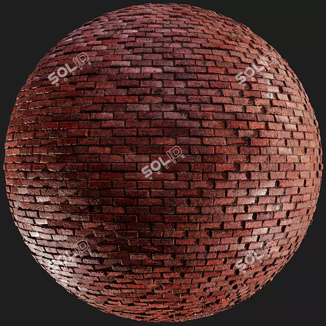 PBR Brick Materials Vol. 4 3D model image 3