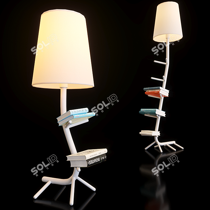 Color-changing Floor Lamp: Mantra CENTIPEDE 3D model image 1