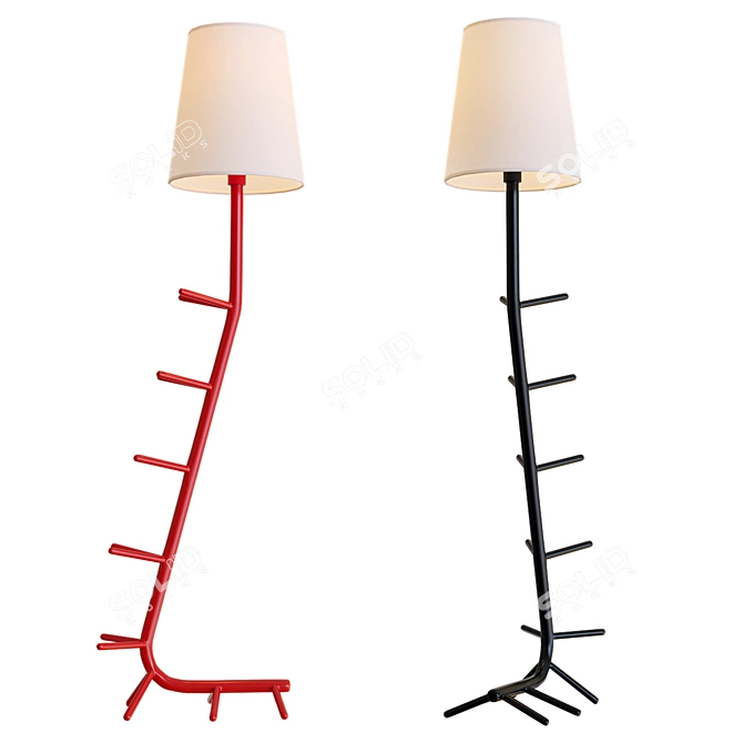 Color-changing Floor Lamp: Mantra CENTIPEDE 3D model image 6