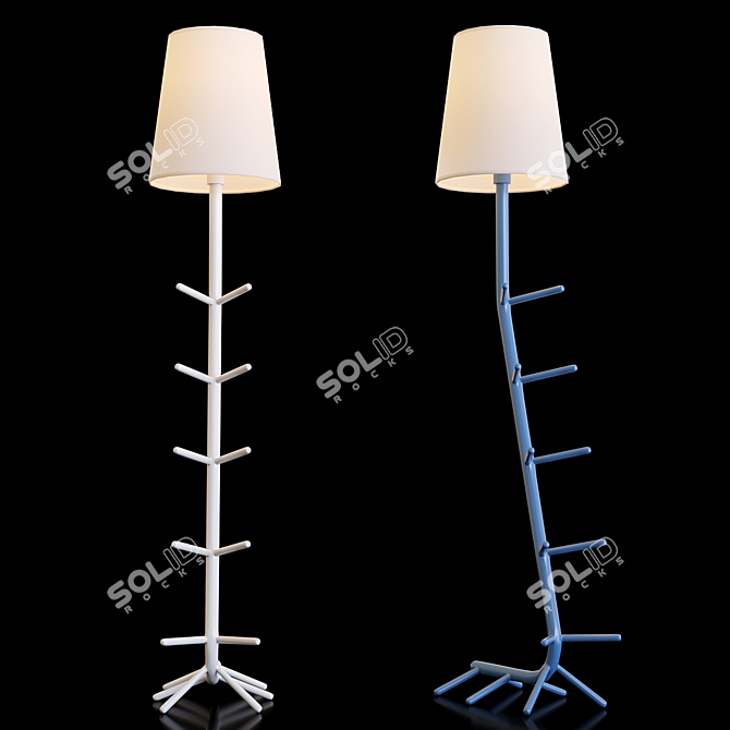 Color-changing Floor Lamp: Mantra CENTIPEDE 3D model image 7