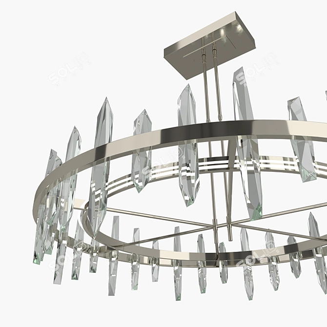 Solitude Pendant Light by Hubbardton Forge 3D model image 2