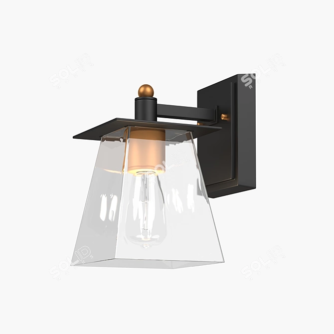 Maxim Chalet Wall Light 3D model image 1