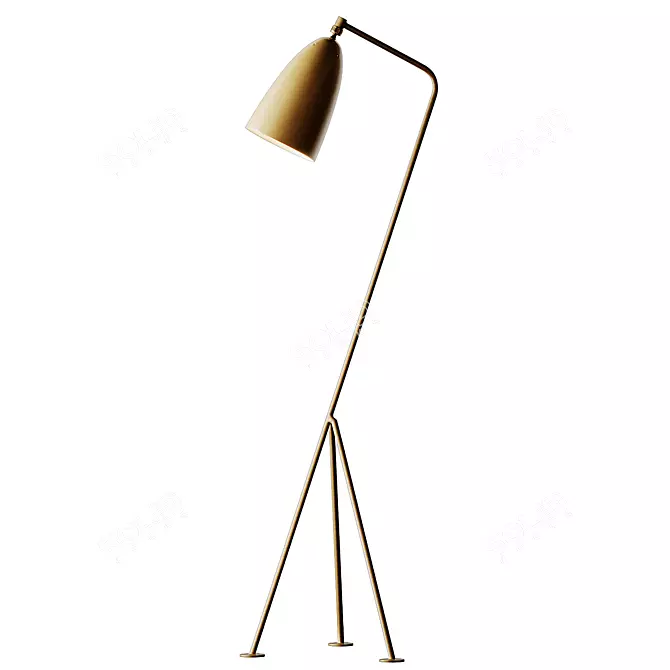 GUBI Grashoppa: Stylish Floor Lamp 3D model image 6