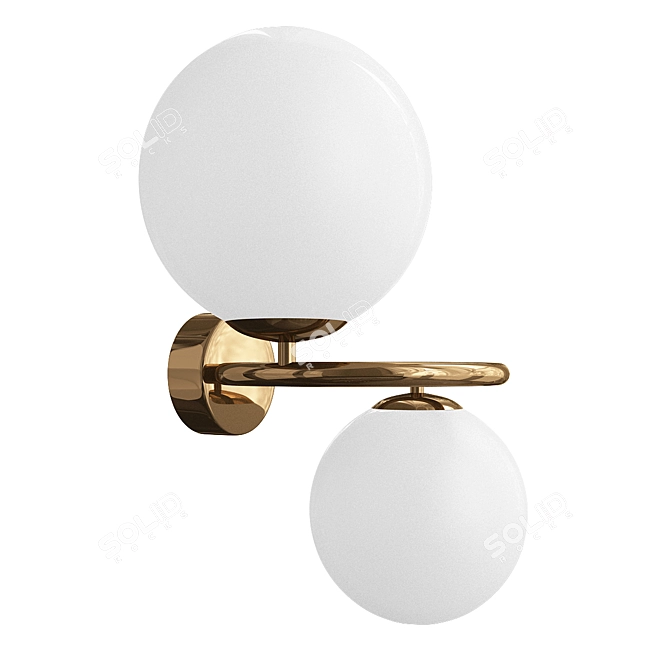 Globo Sconce Light: Modern and Elegant 3D model image 1