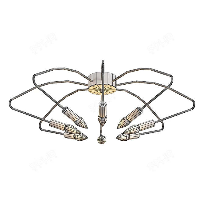 Luminex 2013 V-Ray Chandelier 3D model image 2