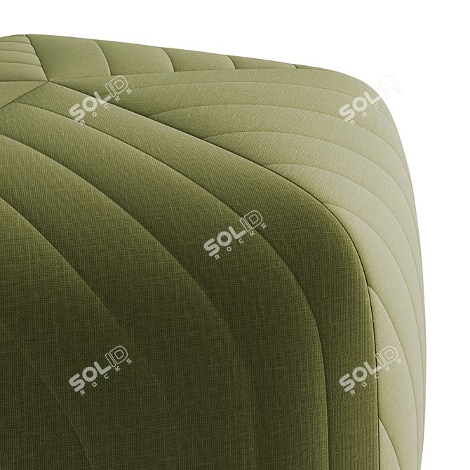 Pouffe Rena: Stylish Design for Any Space 3D model image 4