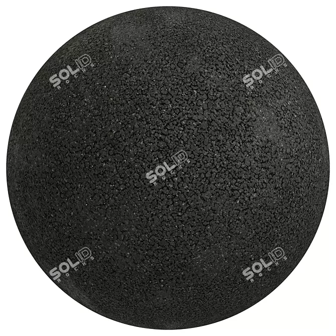 Durable Asphalt Stone Covering 3D model image 3