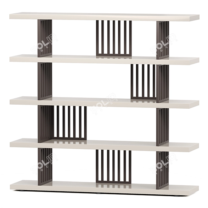 Tokyo Rack: Sleek and Functional 3D model image 1