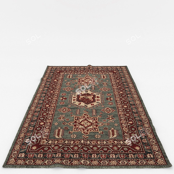 6-Piece Varietex Rug Set 3D model image 6