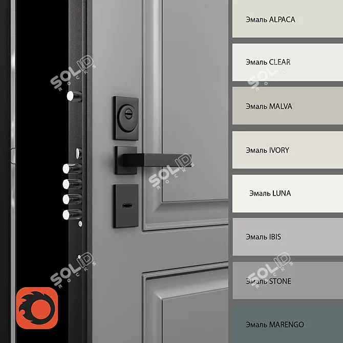 Ultimate Security & Style: OM Torex Ultimatum 3D model image 2