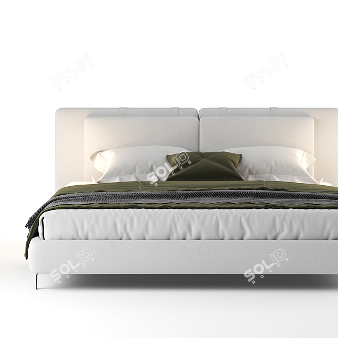 Sophisticated TATLIN Soft Bed 3D model image 2