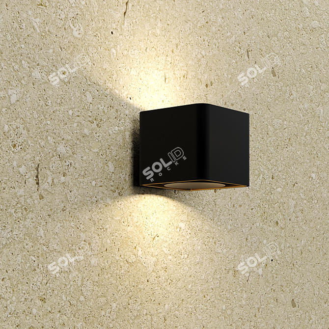 PBR Terrazzo Marble Texture 3D model image 2